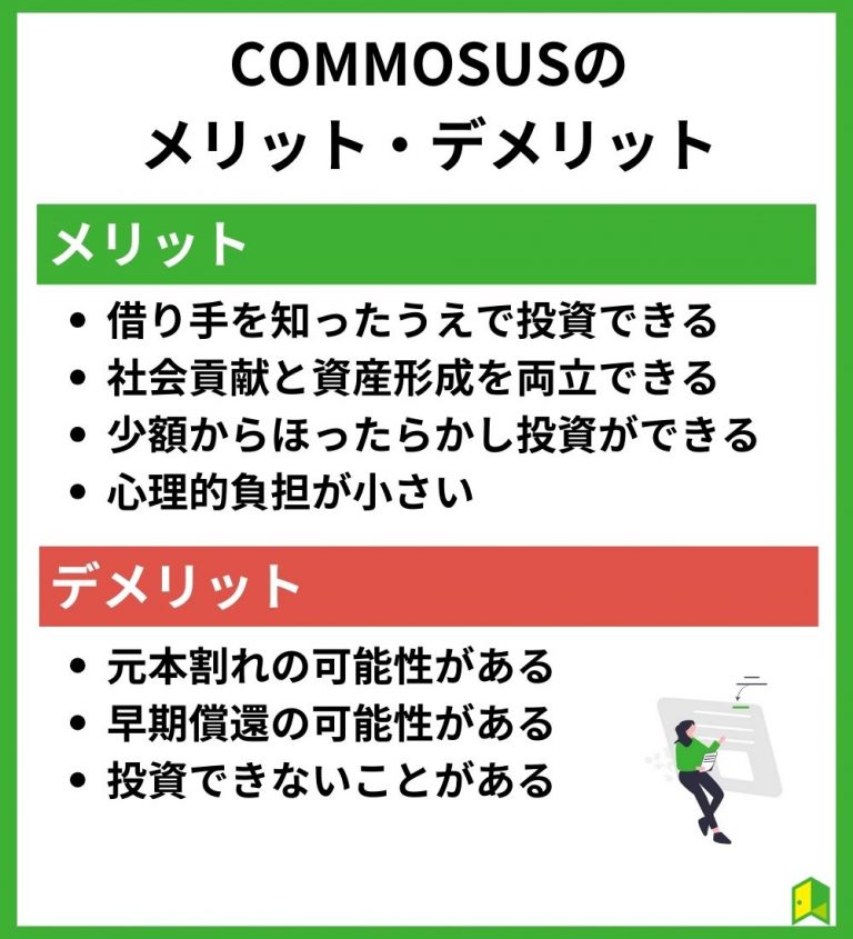 COMMOSUSのメリット・デメリット