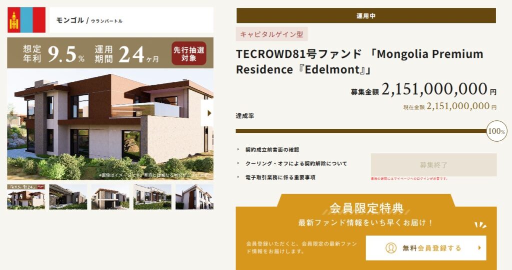 TECROWD81号ファンド